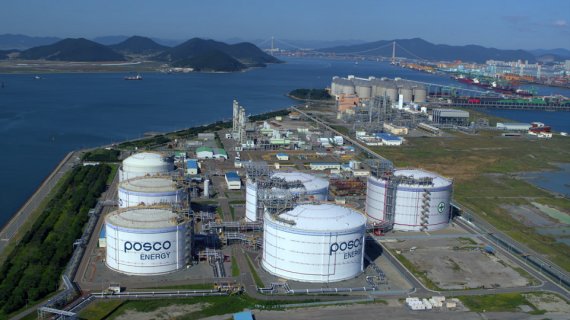 포스코, 광양에 7500억 투자... LNG 저장탱크 2기 늘린다