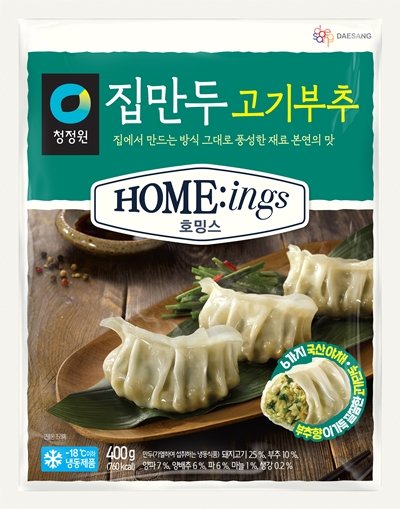 대상 청정원, 호밍스 집만두·바삭만두 5종 출시