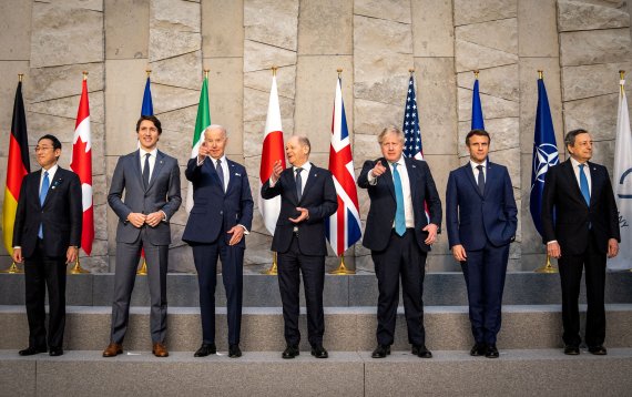 G7 "러, 필요에 따라 추가 제재 부과할 것"