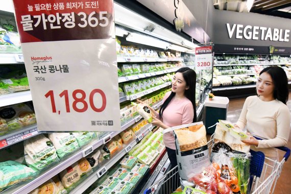 홈플러스 밥상 물가 잡기 100일, 온라인 매출 24% 신장