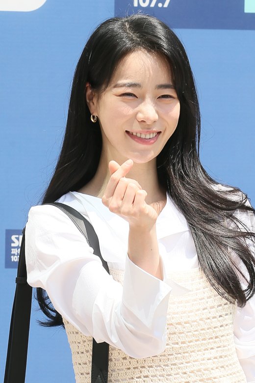 [포토] 임지연, 목동에 퍼지는 해피바이러스