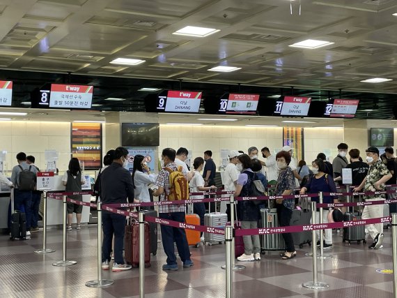 대구공항, 코로나 후 27개월 만 국제선 재개