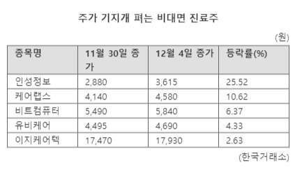 윤곽 잡히는 비대면 진료, 新테마 주도할까