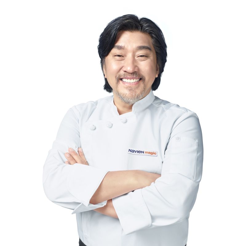 주방기기 나비엔 매직, 광고모델 에드워드 리 선정