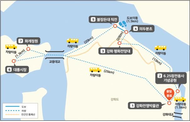 강화도 ‘디엠지(DMZ) 평화의 길’ 테마노선 4월 개방