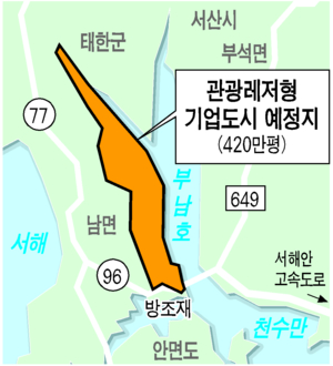 태안 기업도시 내년 하반기 착공