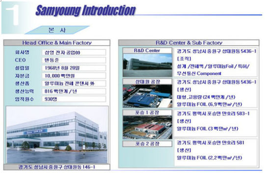 [슈퍼개미 김정환의 종목탐구] ⑫ 삼영전자