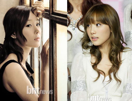 샵 이지혜-소녀시대 태연, 닮은꼴 사진 화제