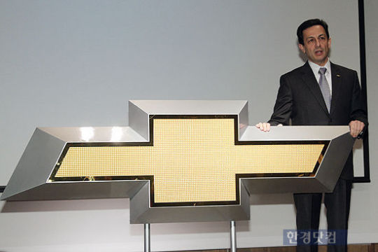 [포토] GM대우, 쉐보레 브랜드 국내 도입!