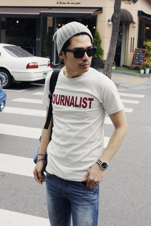[포토] 티셔츠하나로 모델 포스 뽐내고 싶다면?