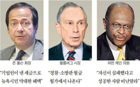 소득세 40% 내는 1%에 격려는 못할 망정…