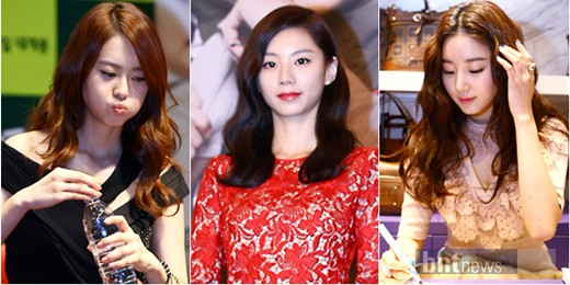 연말 파티 헤어스타일 연출, 스타들의 ‘로맨틱 웨이브 헤어스타일’로 완성