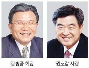 다산경영상 강병중 넥센그룹 회장·권오갑 현대오일뱅크 사장