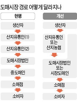 농산물 경매 줄여 유통거품 뺀다