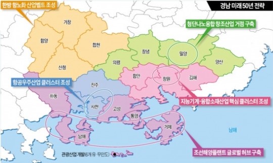 [경남에 투자하세요] 경남 50년 먹거리 5대 미래핵심산업이 맡는다