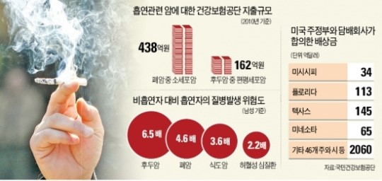 3300억 소송戰…흡연 경고 충분했나가 쟁점