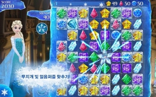 겨울왕국 공식게임 전세계 1000만 다운로드 돌파!