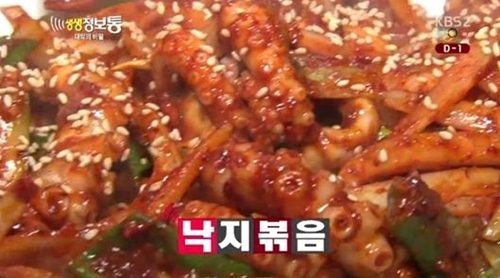 ‘생생정보통’ 일품낙지, 월매출 9,000만원…입맛 사로잡은 비결은?