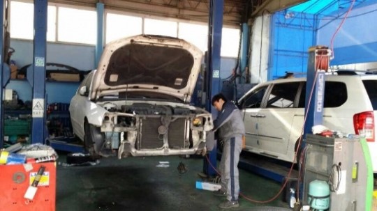 현대차 정비업체 대표 중고부품 가격 저렴해 이용자 만족도 높다