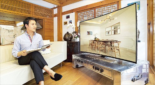 나를 아름답게 표현해주는 인테리어, 삼성 커브드 UHD TV로 화룡점정 찍었죠!