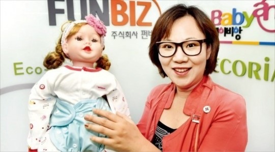 최영 펀비즈 사장, 친환경 무형광 천 기저귀로 中 공략
