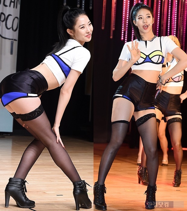 베스티, 육덕진 몸매 돋보이는 화끈 란제리룩