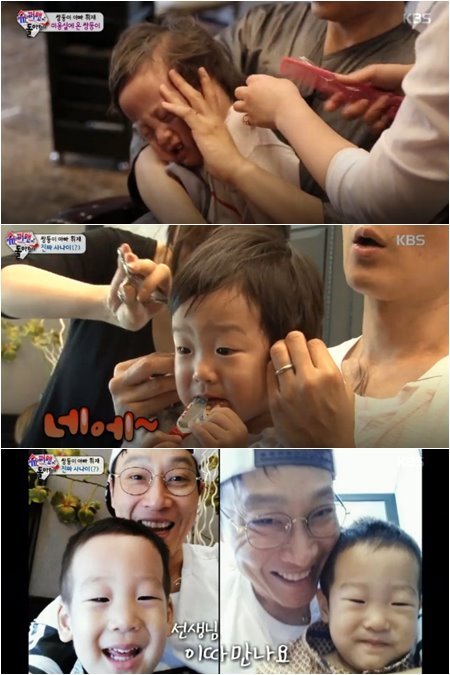 ‘슈퍼맨이 돌아왔다’ 서언-서준, 새로운 헤어스타일 도전…상남자 변신
