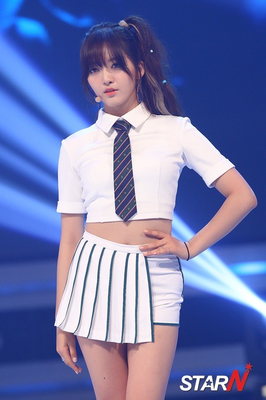 [포토] AOA 찬미 인형이야? 사람이야?