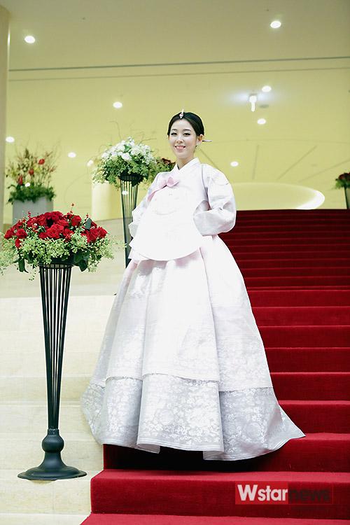 [포토] 한빛단 이주영 눈부신 한복 자태