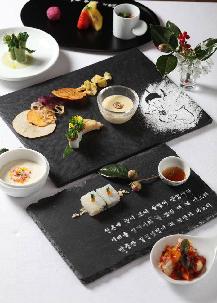 롯데호텔서울 무궁화 한식! 화폭에 담다, 동양화가 담긴 특급만찬 선보여