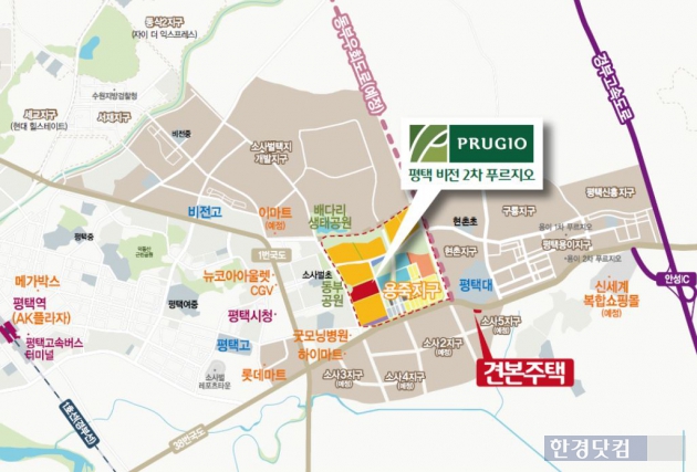 [평택 비전 2차 푸르지오②입지]우수한 교육환경, 사통팔달 교통망 기대감 UP