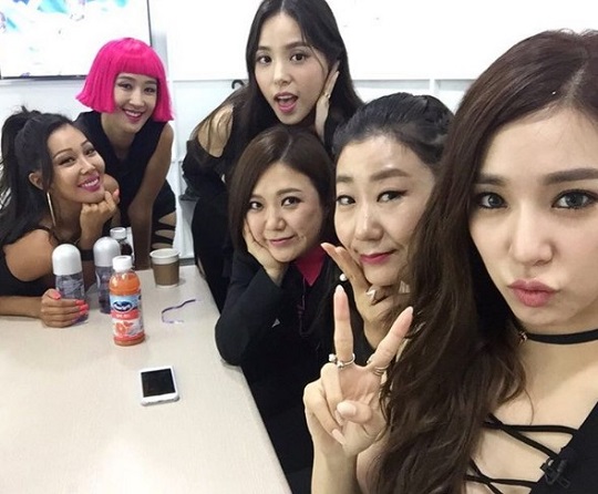 언니쓰 제시, 멤버들과 함께한 인증샷 공개 ‘걸그룹 포스’