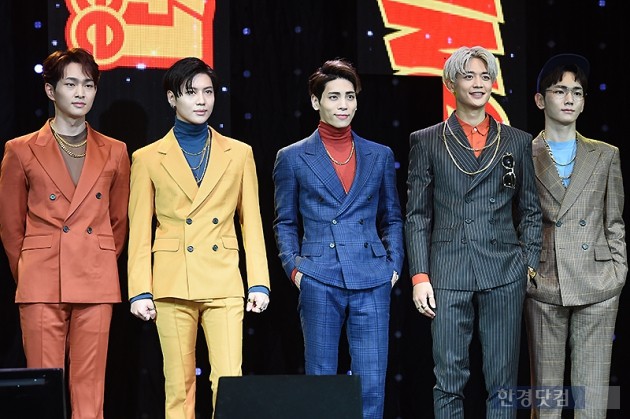 [HEI포토] 샤이니, 멋진 모습에 눈길~