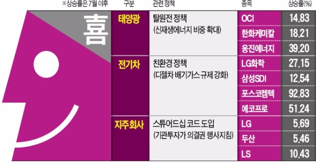 먹구름 걷히는 친환경주