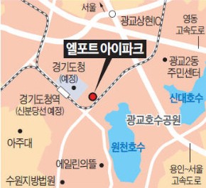[얼마집] 광교 엘포트아이파크, 입주 앞두고 마이너스 프리미엄