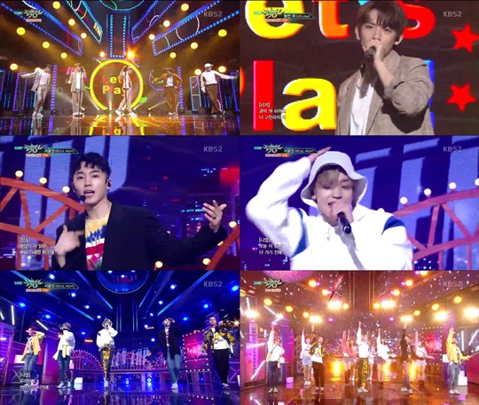 뮤직뱅크 틴탑, 경쾌함 가득한 서울밤 + 놀면 돼 컴백 무대