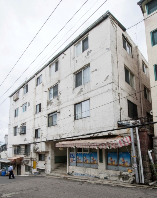 용산구청, 49년 된 후암동 서부제일아파트 보수공사