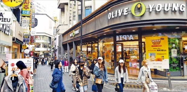 화장품 유통시장 재편…H&B 스토어 위세에 1세대 로드숍 흔들