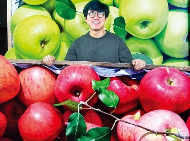 모방본능과 농부의 땀방울, 탐스런 사과에 풀어냈어요