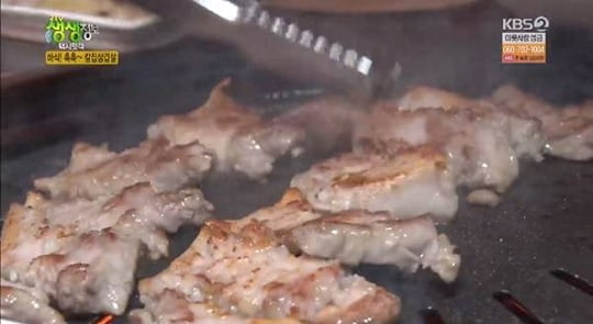 생생정보 칼집삼겹살 맛집 라도맨션골드 화제...그 비법은?
