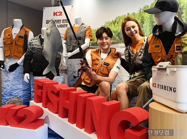 [포토] K2, 900만 낚시인 겨냥한 피싱라인 출시
