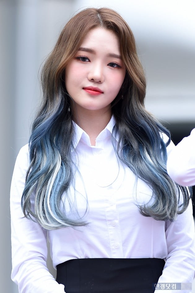 [포토] 프로미스나인 노지선, 화려한 헤어 컬러