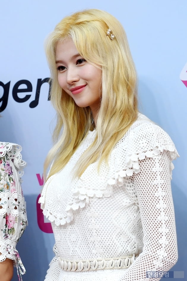 [포토] 트와이스 사나, 사랑스러운 미소(2019 MGMA)