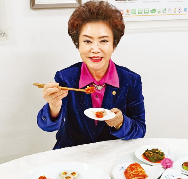 한성식품 김순자 대표 김치는 K푸드 대표선수…중동에도 수출해요