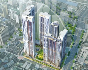 동인 아파트 조감도