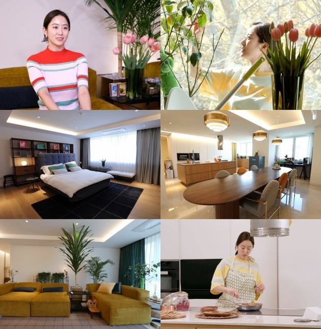 새댁 전혜빈, 치과의사 남편과 신혼집 공개 심플+우아 극치