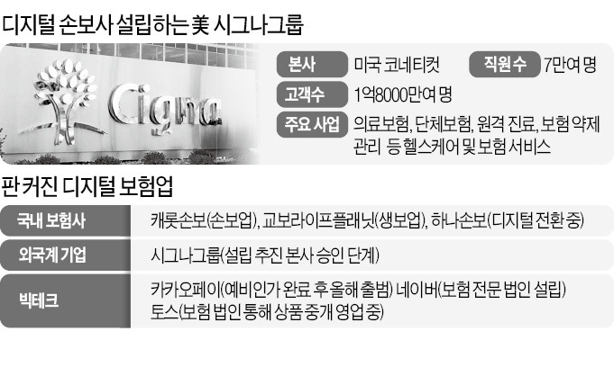 美 시그나, 한국서 디지털손보社 세운다