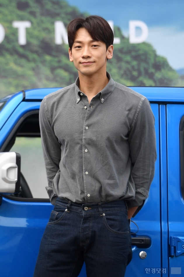 [포토] 비, 꾸러기 표정 일발 장전