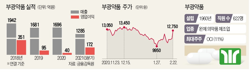 OCI, 부광약품 전격 인수…바이오·제약사업 과감한 베팅