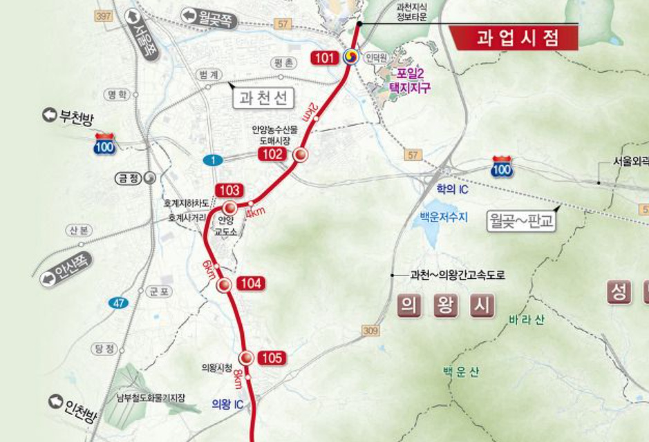 인덕원메트로빌 단지 사진